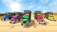 Car transporter on Mega Ramp Screen Shot 2