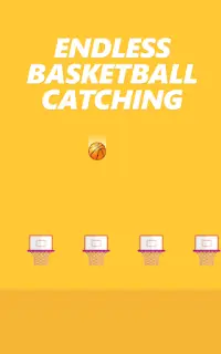 Catching Basketballs - Free Basketball Game Screen Shot 0