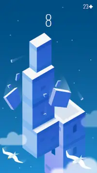 Stack the Cubes: zbuduj najwyższą wieżę z bloków Screen Shot 0