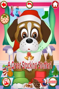 Christmas Pet Vet Doctor Hospital Santa Pets Game Screen Shot 3