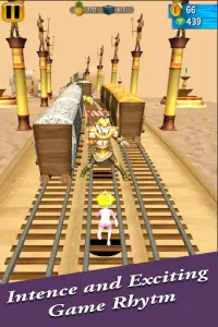 Subway Princess of Egypt: Pyramid City Runner Screen Shot 2