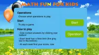 Math Fun For Kids Screen Shot 0