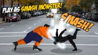 Dead Rope Ninja vs Smash Monster Street Fight Screen Shot 2