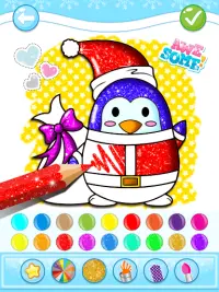 Christmas Coloring Game - Learn Colors Screen Shot 15