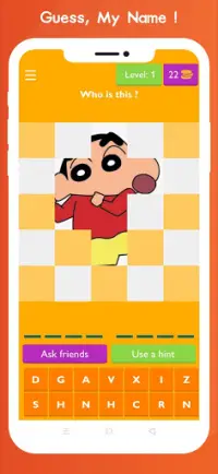 Shin-chan  puzzle Trivia : shinchan 2020 game Quiz Screen Shot 0