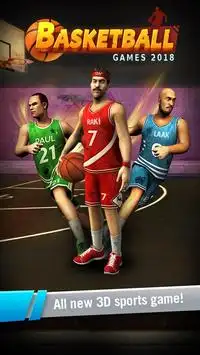 Jogos de basquete 2017 Screen Shot 0
