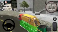 Garbage Truck Simulator: City Screen Shot 2