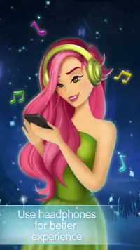 Girly Piano Tiles: Magic Mix Tiles Music Game Screen Shot 10