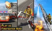 fuoco motore camionguida sim Screen Shot 3