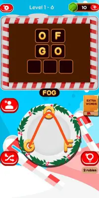 Santa Words - Christmas puzzle and word connect Screen Shot 4