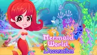 Mermaid World Decoration- Game Free For Girls Screen Shot 17
