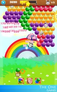 🎠 Bubble Rainbow Shooter PUZZLE FREE Match 3 🎠 Screen Shot 7