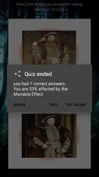 Mandela Effect-Quiz Game Screen Shot 4