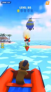 Speed Boat Penembakan - Game Menembak Jetski Screen Shot 4