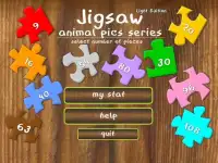 Jigsaw Puzzles with Cool Animal Pictures Screen Shot 6