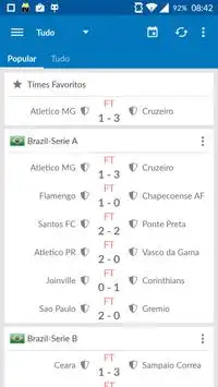 Brazylijski futbol Screen Shot 3