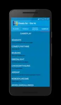 Cheats for Gta Vice City Plus Screen Shot 4