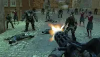 Zombie Battlefield Shooter Screen Shot 2