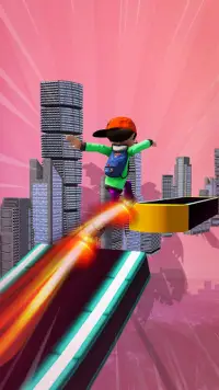 Neon Sky Roller 3D: Real Stake Fun Screen Shot 2