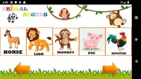 Sonidos de animales, Aprender animales para niños Screen Shot 4