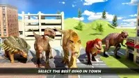 Dinosaur Simulation 2017- Dino City Hunting Screen Shot 2