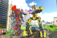 Ultimate Dragon Robot Transform Battle War Game Screen Shot 6