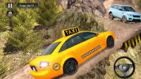 Offroad Taxi Driving Game: Taxi Simulator 2021 Screen Shot 1