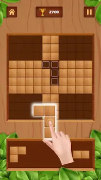 Wood Block Game : Wooden block puzzle solve Screen Shot 1
