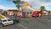 Firefighter Fire Truck Games Screen Shot 14