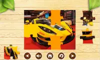 Sport Car Puzzles Jeux Screen Shot 2