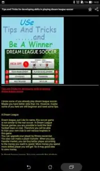 Guide+Dream League Soccer 16 Screen Shot 2