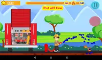 Kids Fire Fighters Training & Rescue Game Screen Shot 8