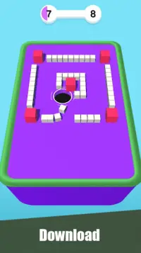 hole vs bricks 3d.io: arcade game Screen Shot 3