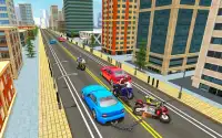 Chained Car Racing - Simulator Mengemudi Gratis 3D Screen Shot 2