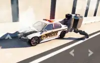 Police Car; City Crime Patrol Robber Chase Game 3D Screen Shot 1