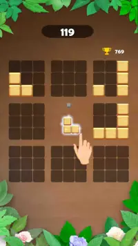나무 블록 퍼즐: 클래식 블록 퍼즐 게임 Screen Shot 5