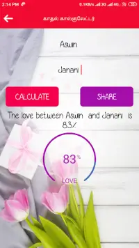 The Love Calculator Meter Horoscope Love Match Screen Shot 4