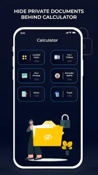 Calculator Vault: Secure Photo Screen Shot 2