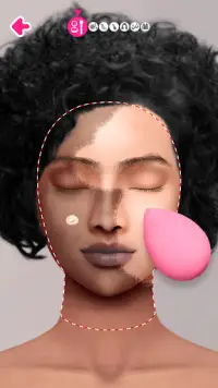 Make-up Meisje Schoonheidsspel Screen Shot 12