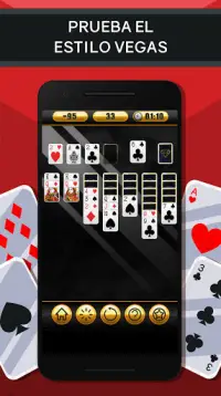 Solitario - juego de cartas Screen Shot 4