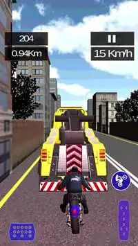 City Moto Racing 3D Screen Shot 2