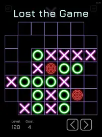 Tic Tac Toe NeO (145 Tahap) Screen Shot 12