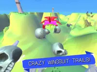 Wingsuit Kings - Skydiving multiplayer flying game Screen Shot 13