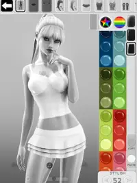 DressDolls 3D Color Adult Girl to Dress Up & Style Screen Shot 6