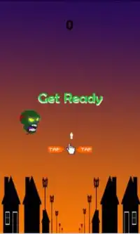 Flappy Zomb Screen Shot 0