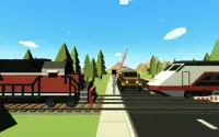 Railroad crossing mania - Ultimate train simulator Screen Shot 0