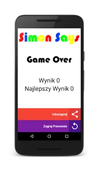 Simon Says, Test Pamięci! Screen Shot 2