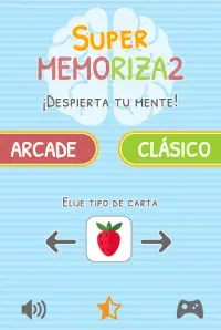 Juego de memoria: Parejas Screen Shot 0