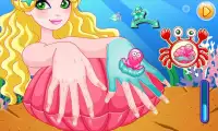 Mermaid nail salon Screen Shot 0