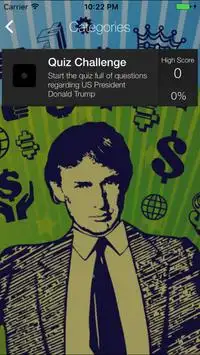 American Quiz for Donald Trump Screen Shot 0